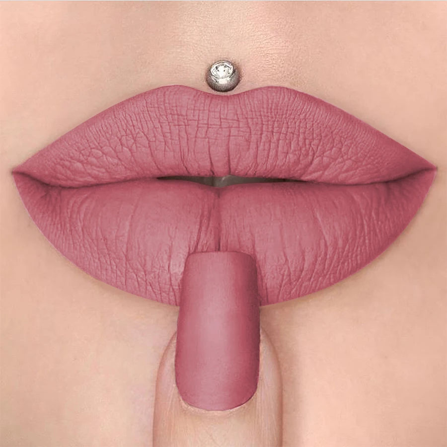 KAFURUX Matte Velvet Lipstick Pen – 15 Shades | Waterproof