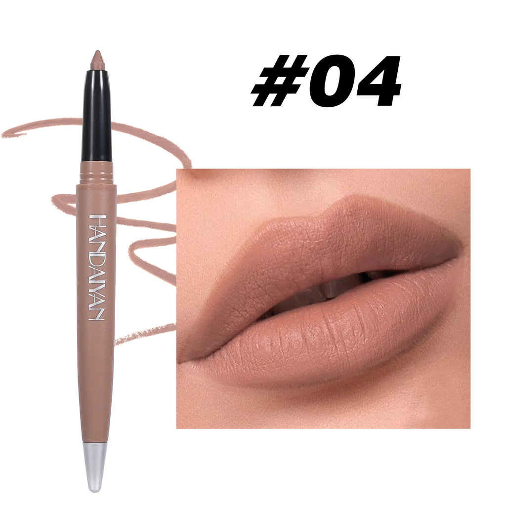 Handaiyan 6-Color Matte Lip Liner Set – Waterproof & Long-Lasting Lip Liner Set Oasis Select 04