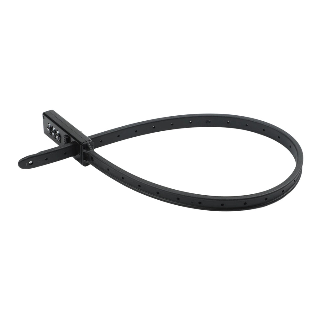 For Helmets For Outdoor Use Helmet Lock 3-Digit Combination Lock For Daily Use Length 56cm Adjustable Strap Design Oasis Select
