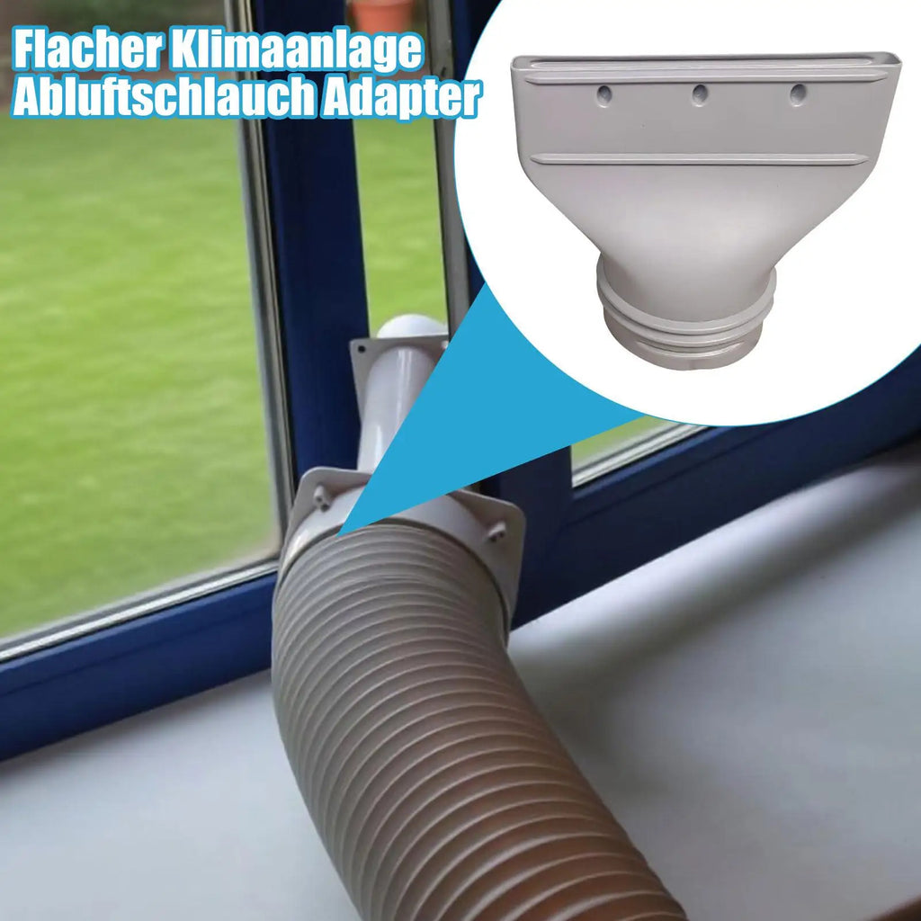 Portable Ac Hose Connector Portable Air Conditioner Parts Fit 5.1in 5.9in Diameter Pipe Joint for Living Room Indoor Workplace Oasis Select