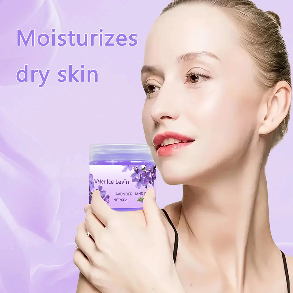 Lavender Moisturizing Hand Wax Mask, Hypoallergenic, for Hands and Feet, Smooths Skin, Gentle Cleansing Hand Mask, Brightens Hand Skin Oasis Select