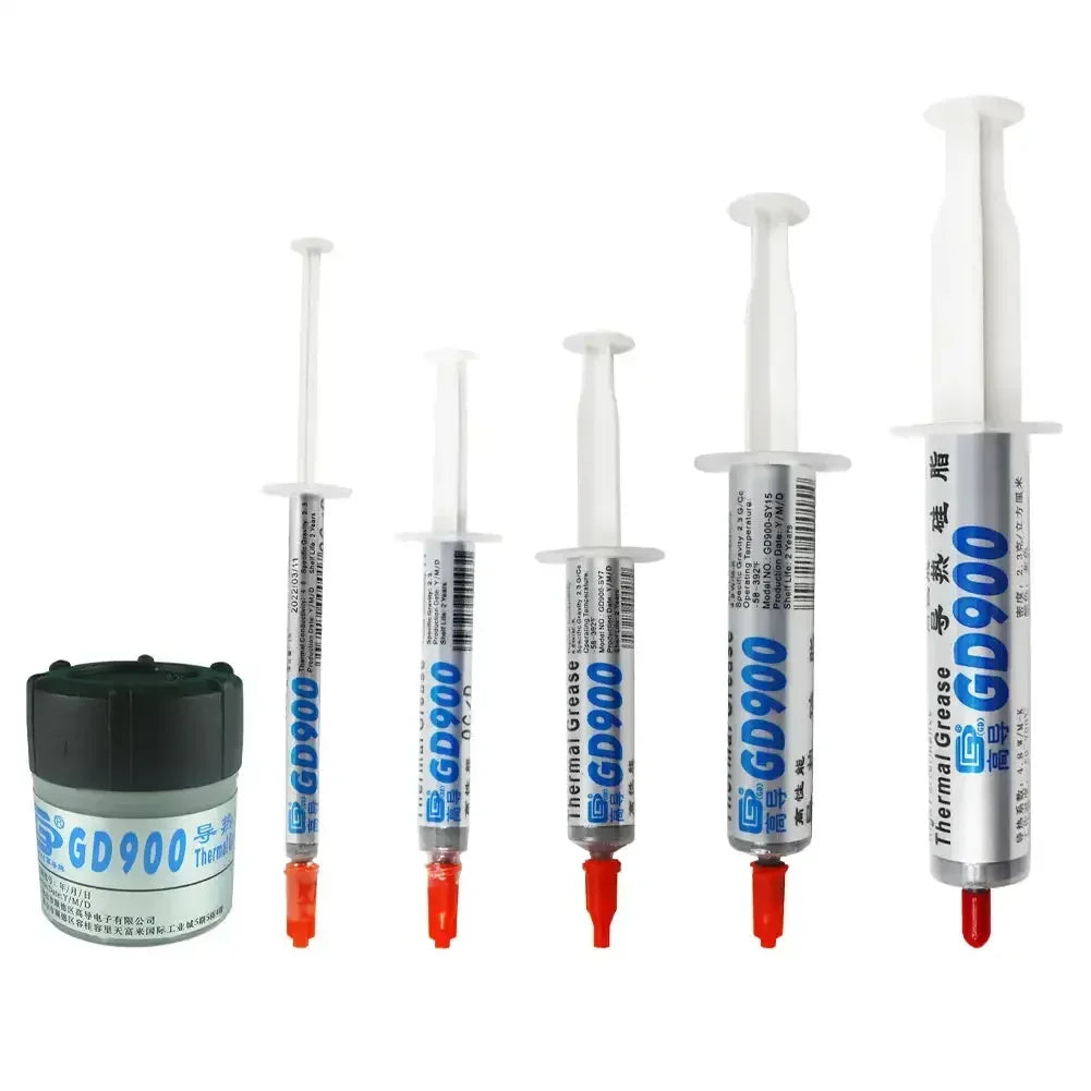 High Performance Thermal Grease Syringe Thermal Grease Paste GD900 Heatsink Compound Grease For CPU CN30 3/5/7/15/30g 4.8W/M-K Oasis Select