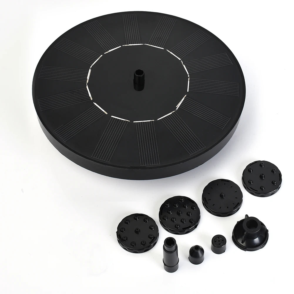 Solar Floating Fountain Pump Kit – Garden Pond & Bird Bath Solar Fountain Pump Oasis Select france
