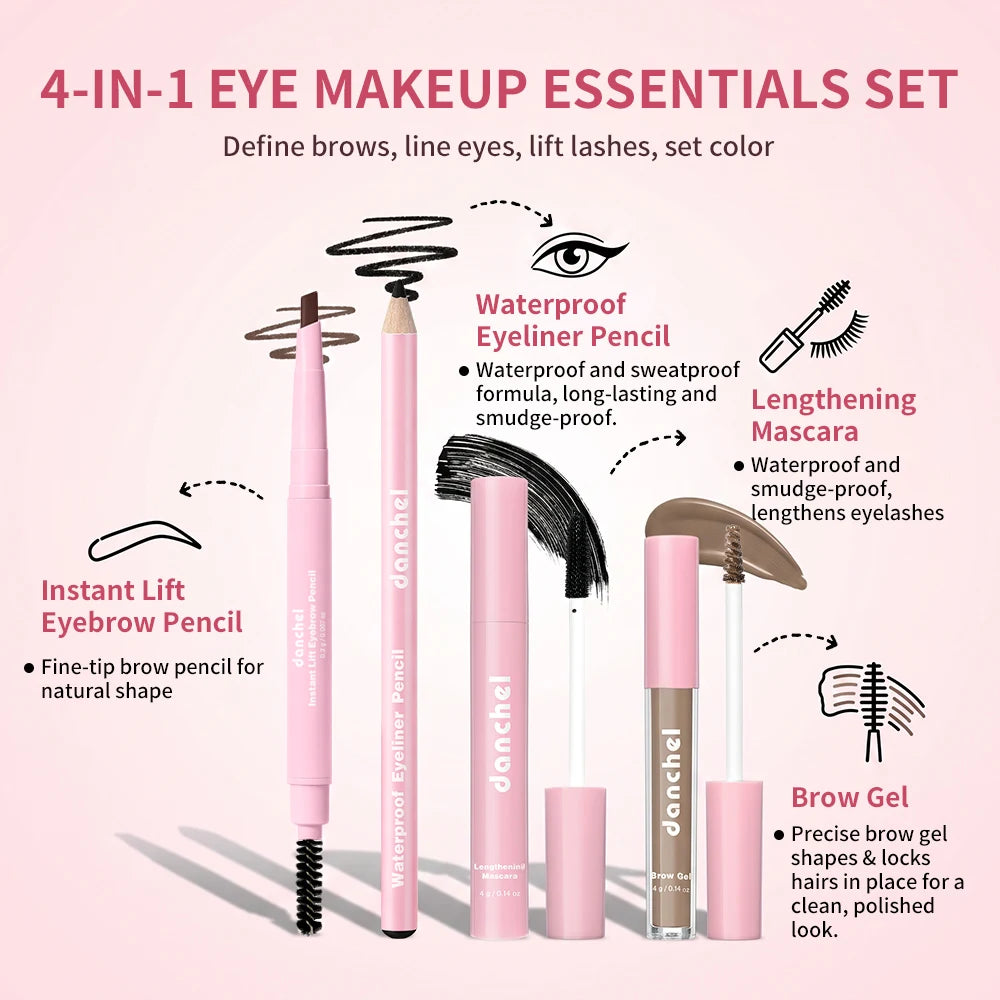All in One Makeup Kit Lipstick, Blush, Contour Palette, Primer, Foundation Brush Lipgloss Eyebrow Full Makeup Kit Gift for Woman Oasis Select