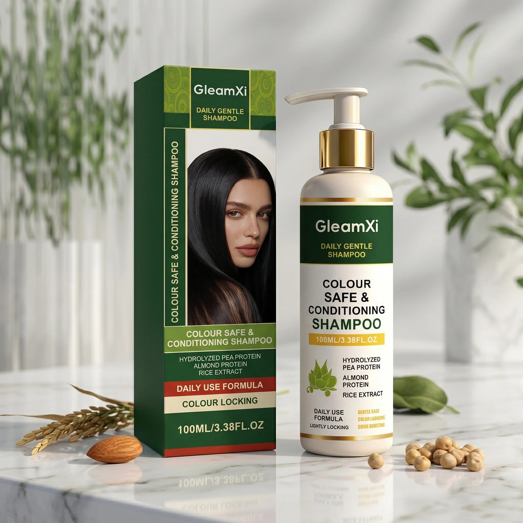 Gleamxi Colour Protect Shampoo – Color Lock, Soft & Shiny Hair