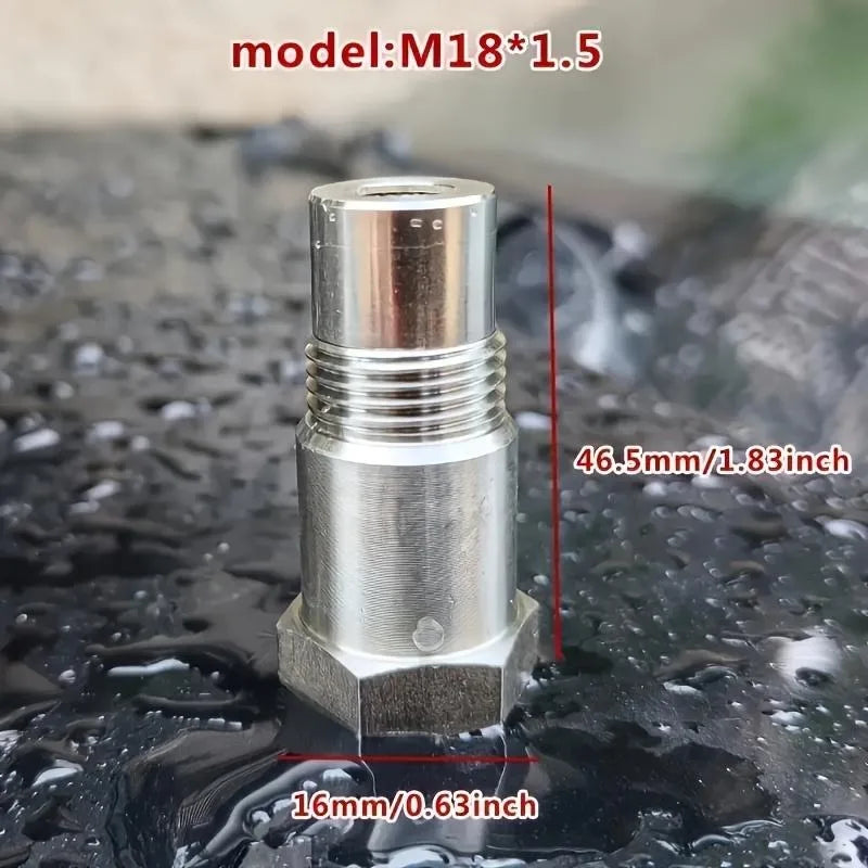 M18x1.5mm Caliber Metal Water Pipe Connector Filter Universal Threaded Joint Standard Compatible Fitting Courtyard Irrigation Oasis Select