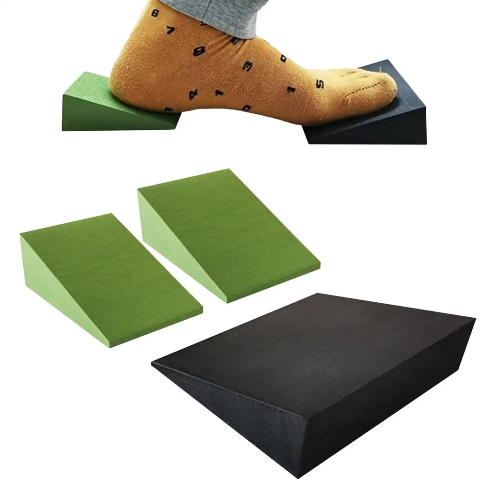 3-Pack EVA Foam Yoga Wedge Blocks – Slant Board for Squats