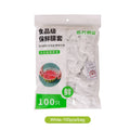 Reusable Disposable Elastic Food Lids Plastic Wrap Durable Plate Covers for Bowls Kitchen Food Saver Bag Oasis Select A