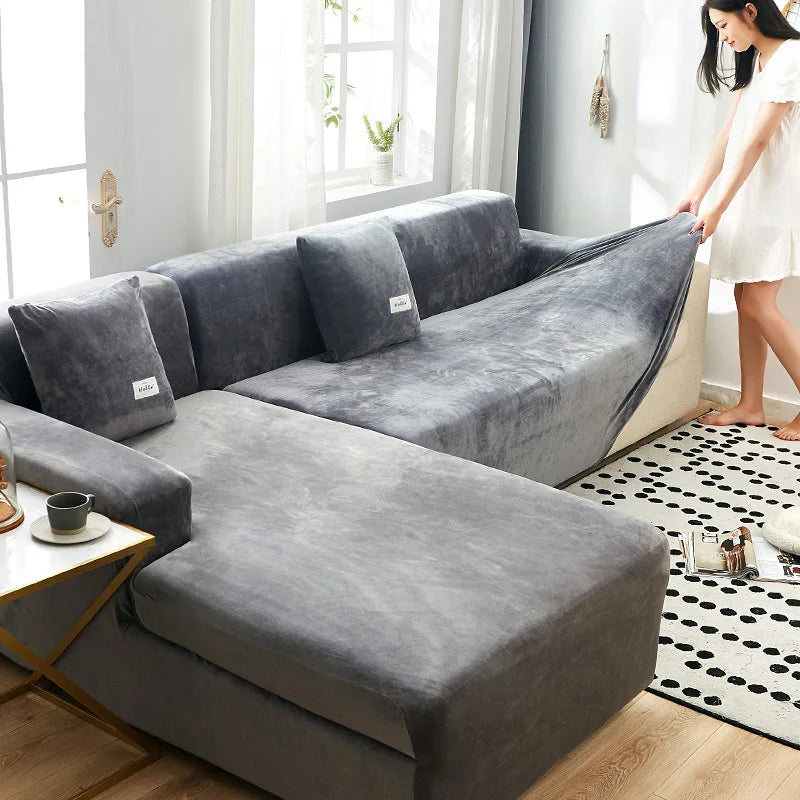 Light Luxury Simple and Modern Sofa Cover Full Coverage Elastic and Anti-slip Universal Nordic Style Sofa Cover Oasis Select