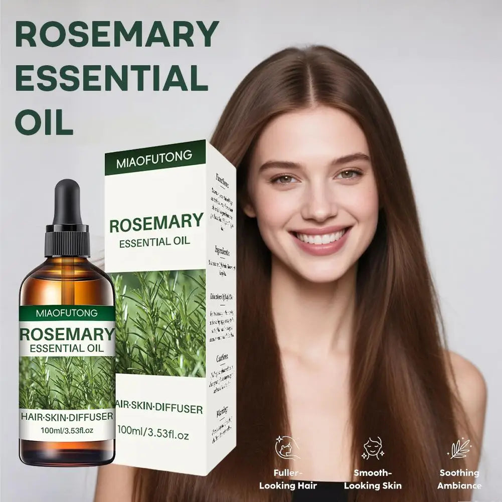 BIOAOUA Rosemary Hair Growth Oil 100ml – Scalp & Hair Care Hair Growth Oil Oasis Select