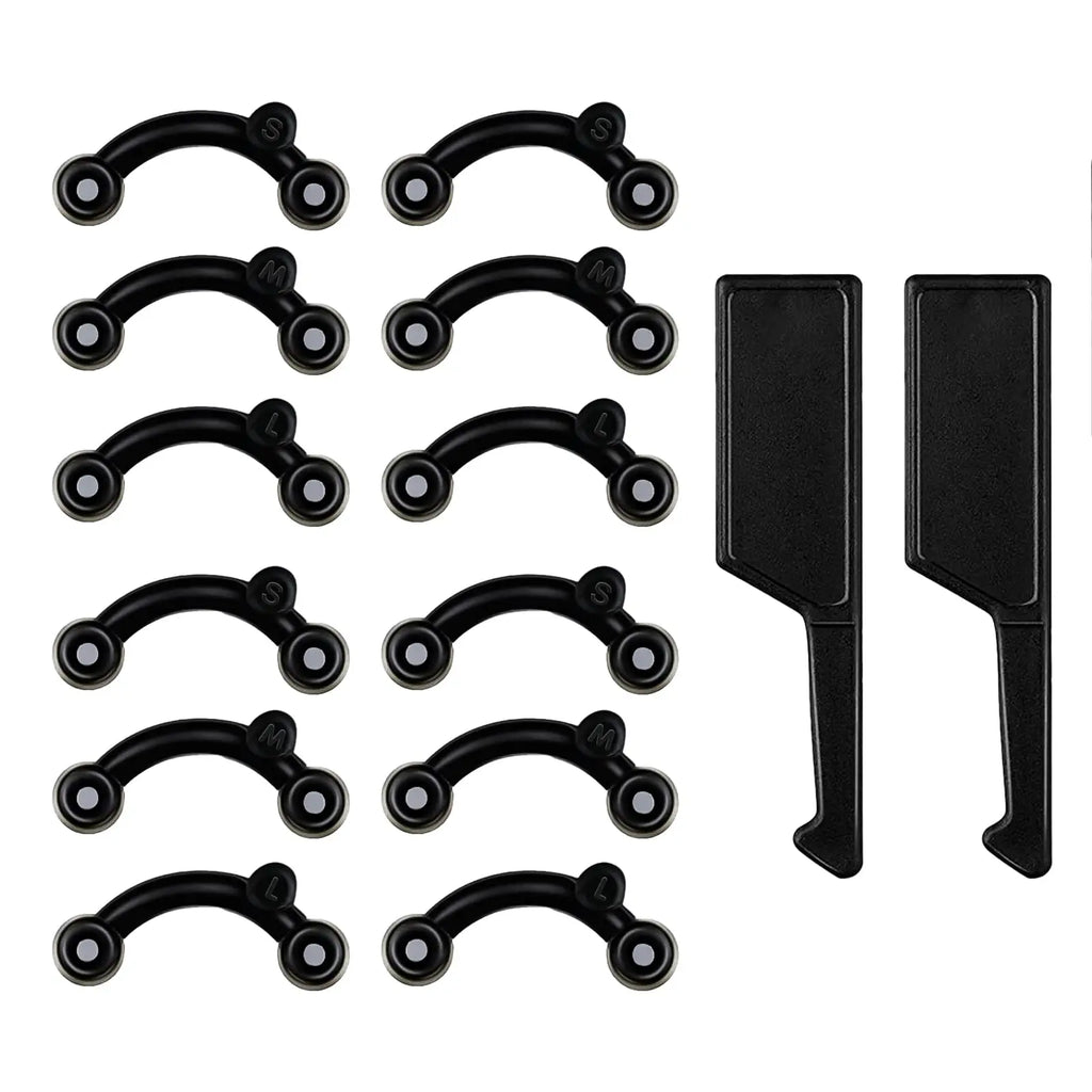 Nose Shaper Lifting Clips – 2 Sets, 3 Sizes | Silicone & Acrylic