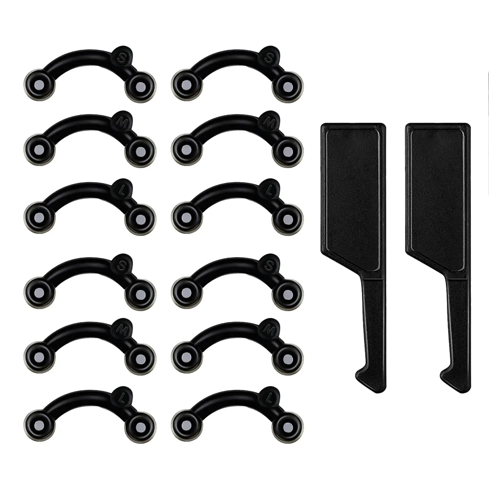 Nose Shaper Lifting Clips – 2 Sets, 3 Sizes | Silicone & Acrylic