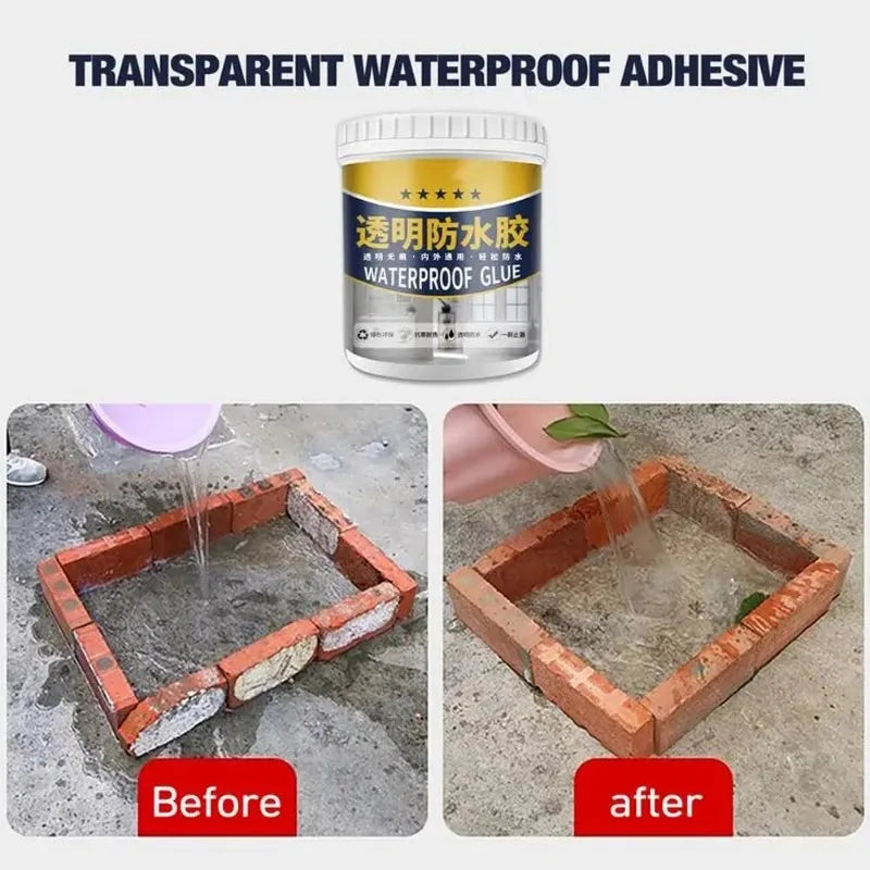 Transparent Sealing Coating Waterproof Coating Sealant Agent Invisible Strong Insulating Sealant Clear Sealant Repair Tools Kit Oasis Select