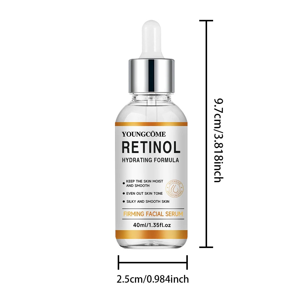 YOUNGCOME Retinol Face Serum – Firming & Brightening Essence Retinol Face Serum Oasis Select 40ml