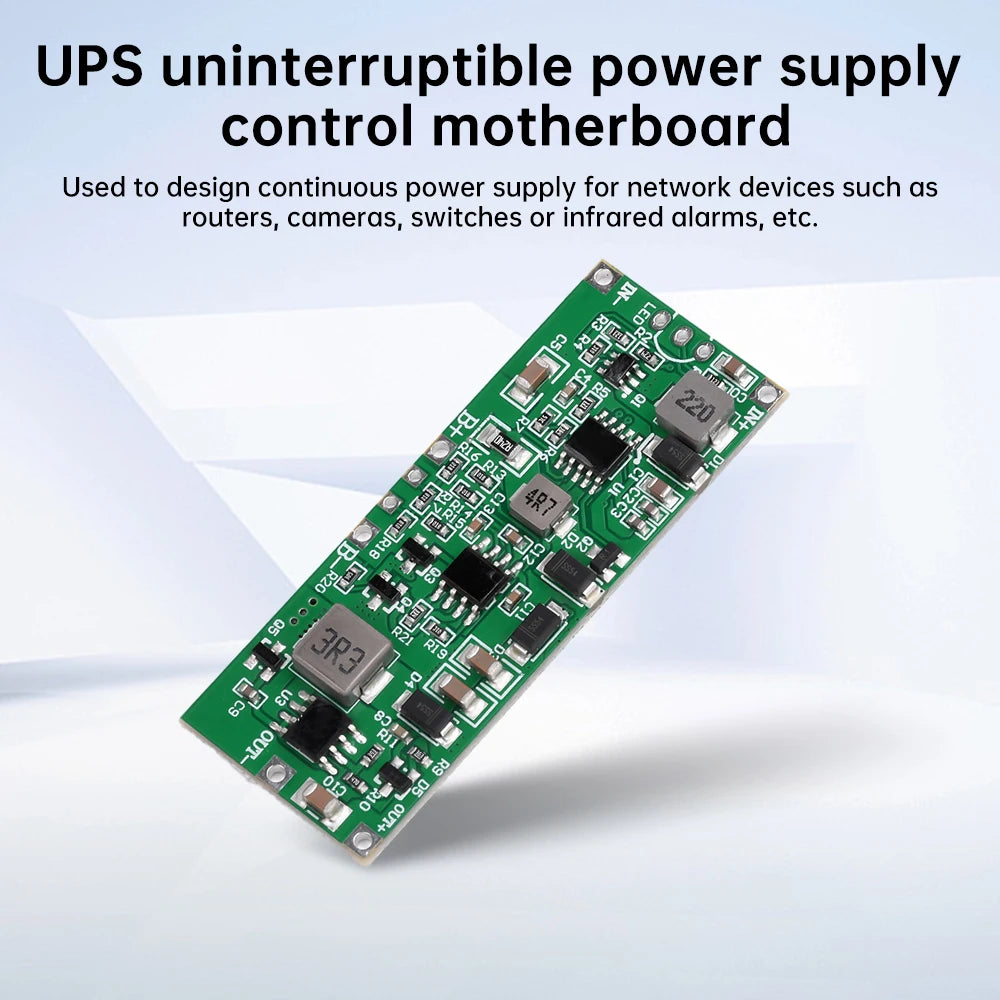 DC 12V 3A 24W 36W 3S Lithium Battery Pack UPS Module Charging Discharging Automatic Switching Uninterruptible Power Supply Board Oasis Select
