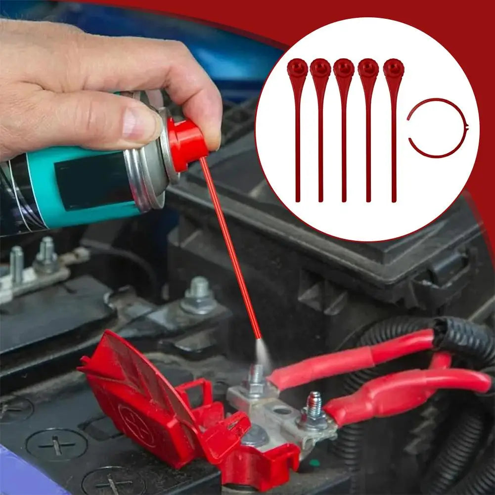 5-Piece Spray Can Nozzle Extension Kit – 3mm & 4mm Universal Spray Nozzle Extension Oasis Select