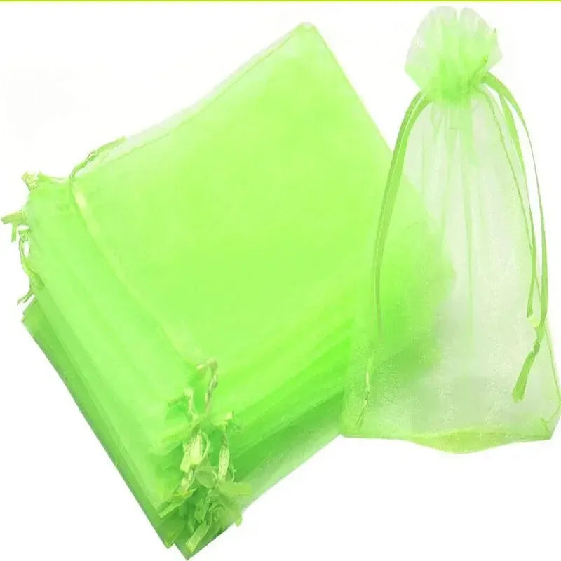 50pcs Fruit Protection Bags Anti-Bird Garden Netting Bags Strawberry Grapes Mesh Bag Plante Vegetable Netting Cover Garden Tool Oasis Select Fruit green 15x20cm