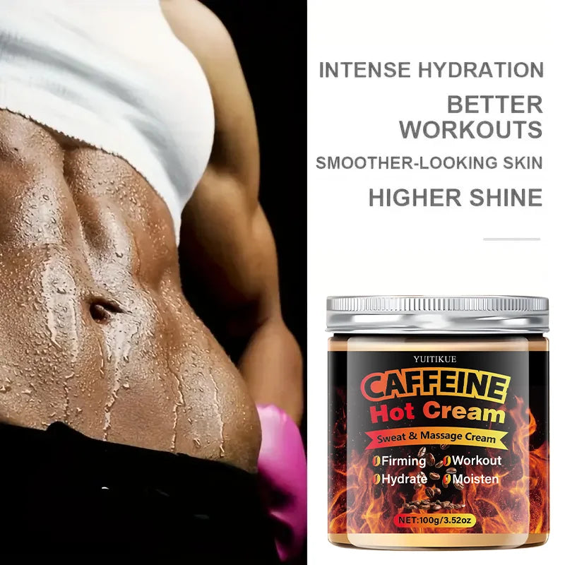 YUITIKUE Caffeine Hot Cream – Thermogenic Sweat Body Cream