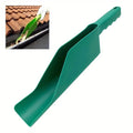 1pc, Gutter Getter Scoop Cleaning Roof Tool Flex Fit Dirt Debris Remove Multi Use Eaves Garden Leaf Gutter Spoon Shovel Supplies Oasis Select green