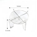 Acrylic Display Stand For Jar Dispenser Water Juice Drink Clear Round Holder Tabletop Rack Oasis Select 1pc