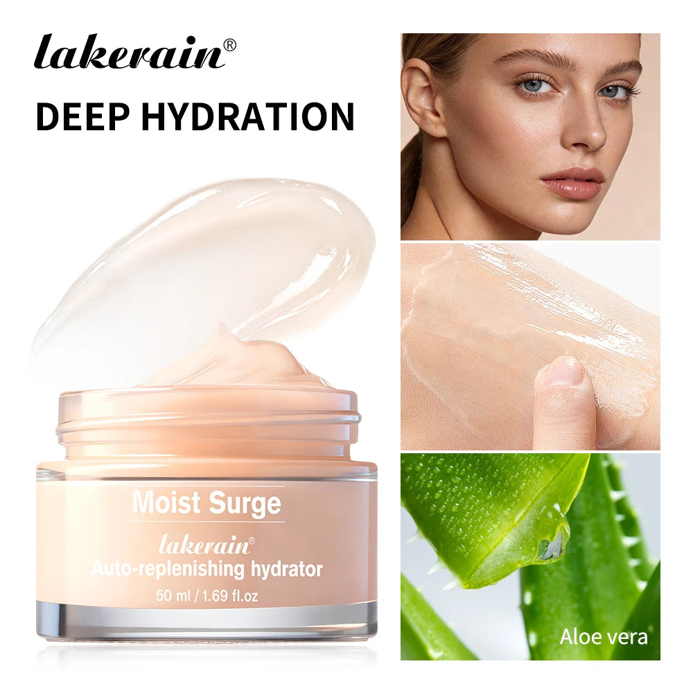 Auto-replenishing Hydration Cream Deep Moisturizing Refreshing Oil-Free Texture Quickly Absorb Long-lasting Hydration Face Cream Oasis Select