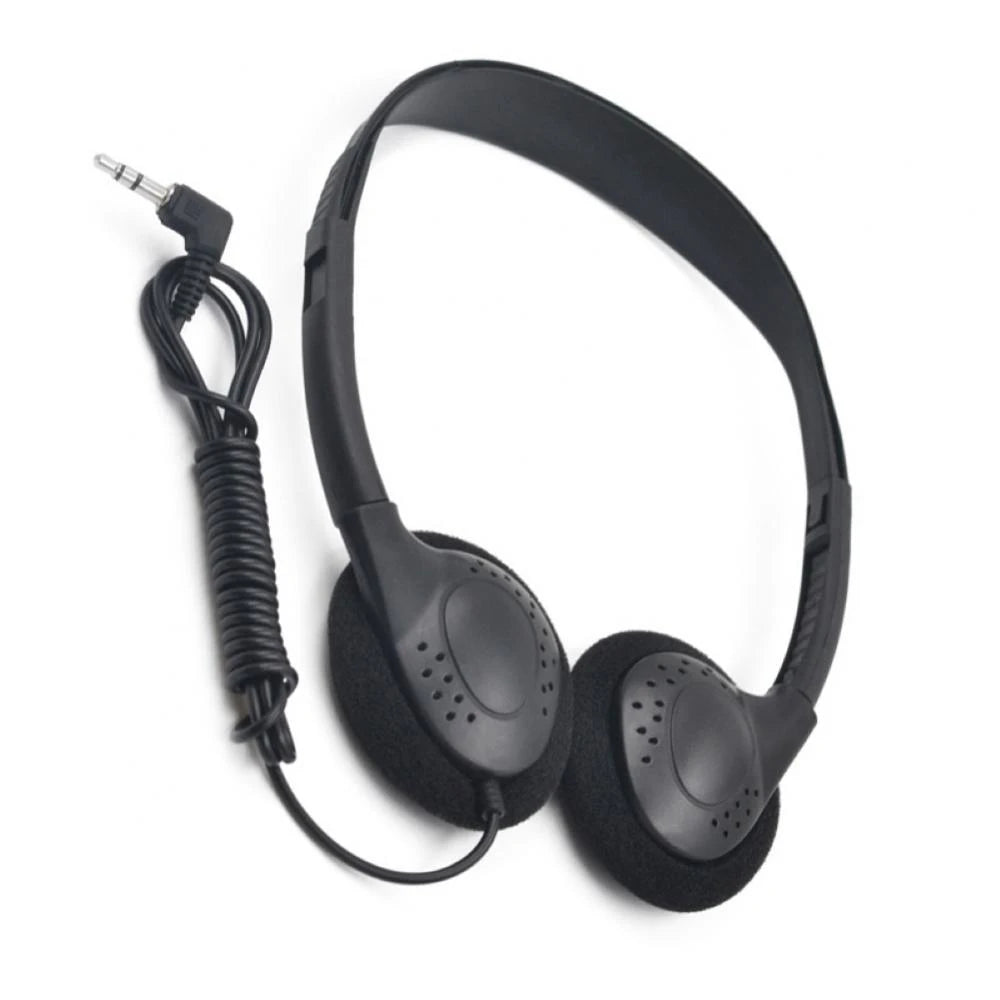 3.5mm Wired Headphones No Microphone PC Gaming Headset Noise Cancelling Sports MP3 Earphones Wired Stereo Headsets Universal Oasis Select Default Title