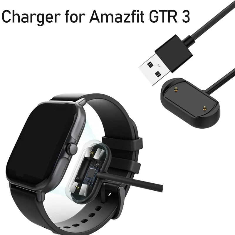 Amazfit GTR 3 4 GTS 3 4 T-Rex 2 USB Fast Charger Dock Smartwatch Charger Dock Oasis Select