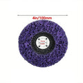 SLADE 100mm Coral Poly Strip Disc – Rust & Paint Remover Wheel Abrasive Strip Disc Oasis Select 100MM 1PCS
