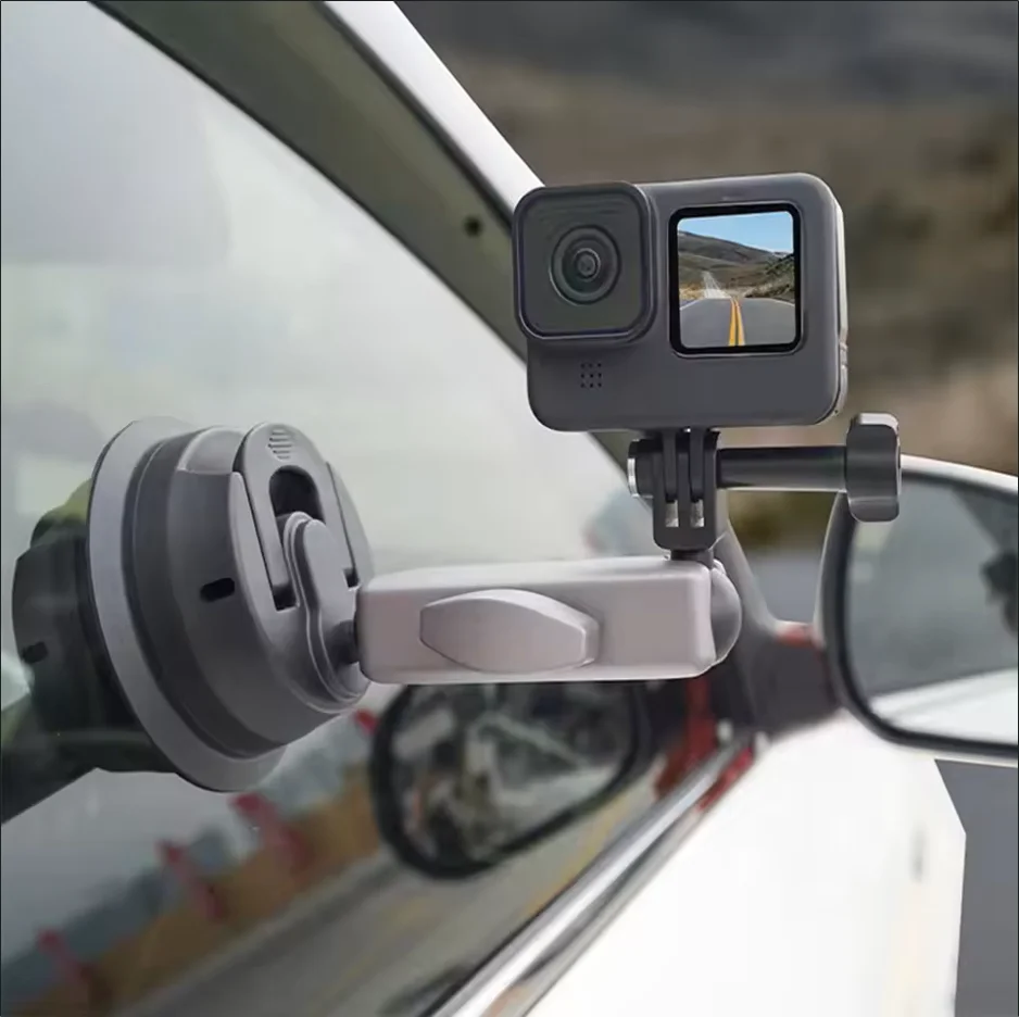 Suction Cup Car Mount for DJI Osmo, GoPro & Insta360