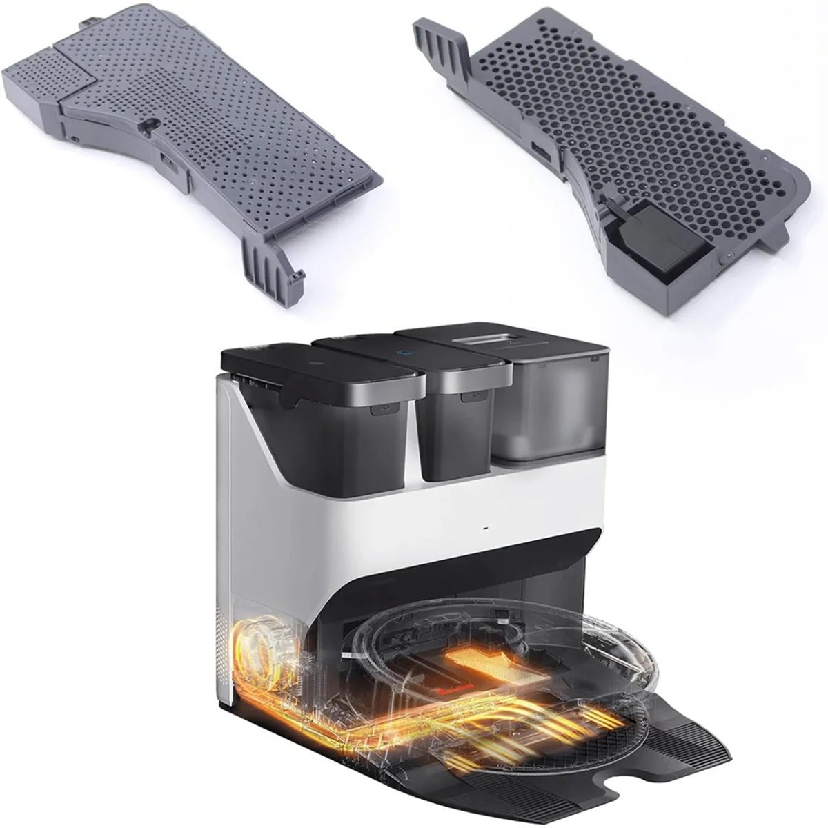 Maintenance Brush & Water Filter Assembly Accessories for S7 Max Ultra Fully Automatic Empty Wash Fill Dock Oasis Select