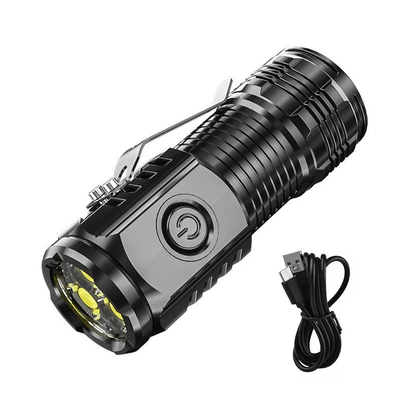 KDULIT Mini LED Flashlight – Rechargeable, 1000LM, Waterproof