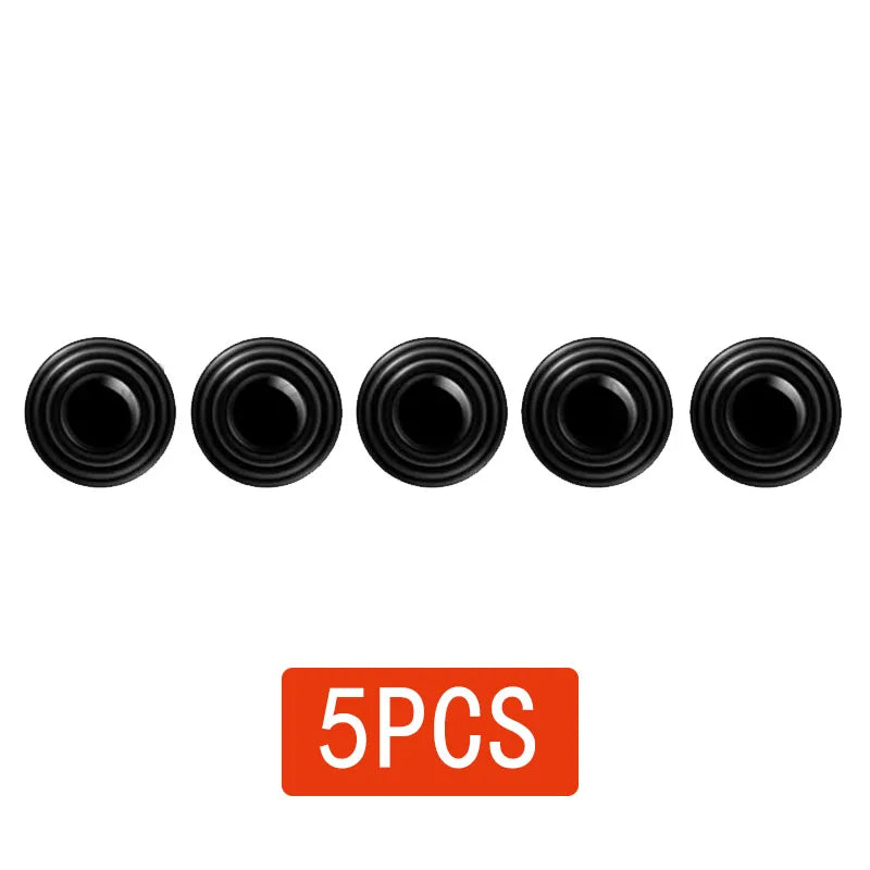 5-30PCs Car Door Pads Shock-Absorbing And Silent Mat Anti-Collision Silicone Door Protector Stickers Buffer Gasket Accessory Oasis Select 5pcs without logo