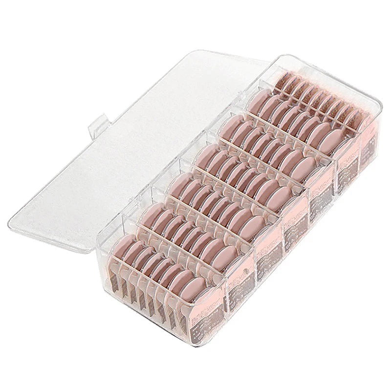 Dustproof Contacts Storage Box Transparent with Cover Disposable Contact Lenses Boxes Large-capacity Multipurpose Storage Box Oasis Select onesize