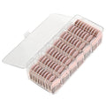 Dustproof Contacts Storage Box Transparent with Cover Disposable Contact Lenses Boxes Large-capacity Multipurpose Storage Box Oasis Select onesize