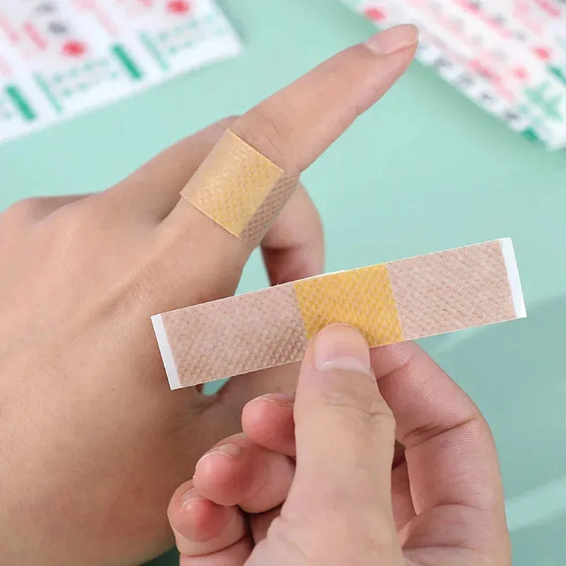 50/500pcs Emergency First Aid Bandage Heel Cushion Adhesive Plaster Waterproof Band-aid Medical Wound Hemostasis Patch Sticker Oasis Select
