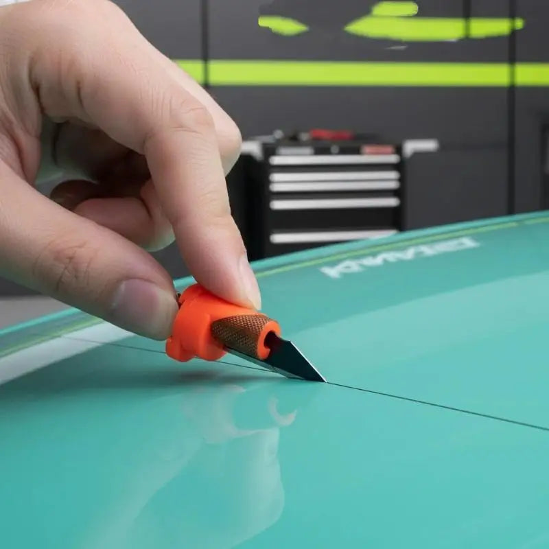 2Pcs Car Wrapping Film Utility Knife Auxiliary Tools Precision Edge Trimming Tool Professional Vinyl Film Trimming Cutter Oasis Select