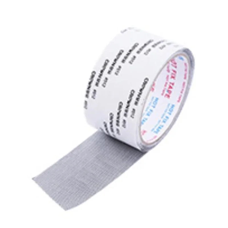 2M Window Screen Tape Anti-Mosquito Screen Repair Subsidy Self-Adhesive Door Curtain Mosquito Net Hole Patch Repair Tapes Oasis Select gray 5CM 2M