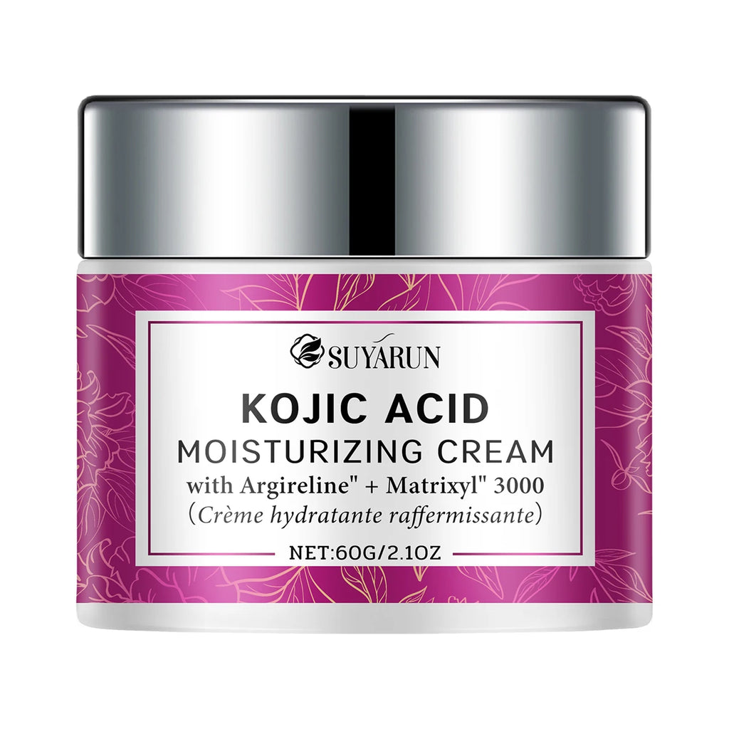 SUYARUN Advanced Vitamin C Kojic Acid Collagen Face Cream - Brightening Anti-Aging Moisturizer for Glowing Skin Oasis Select 60g