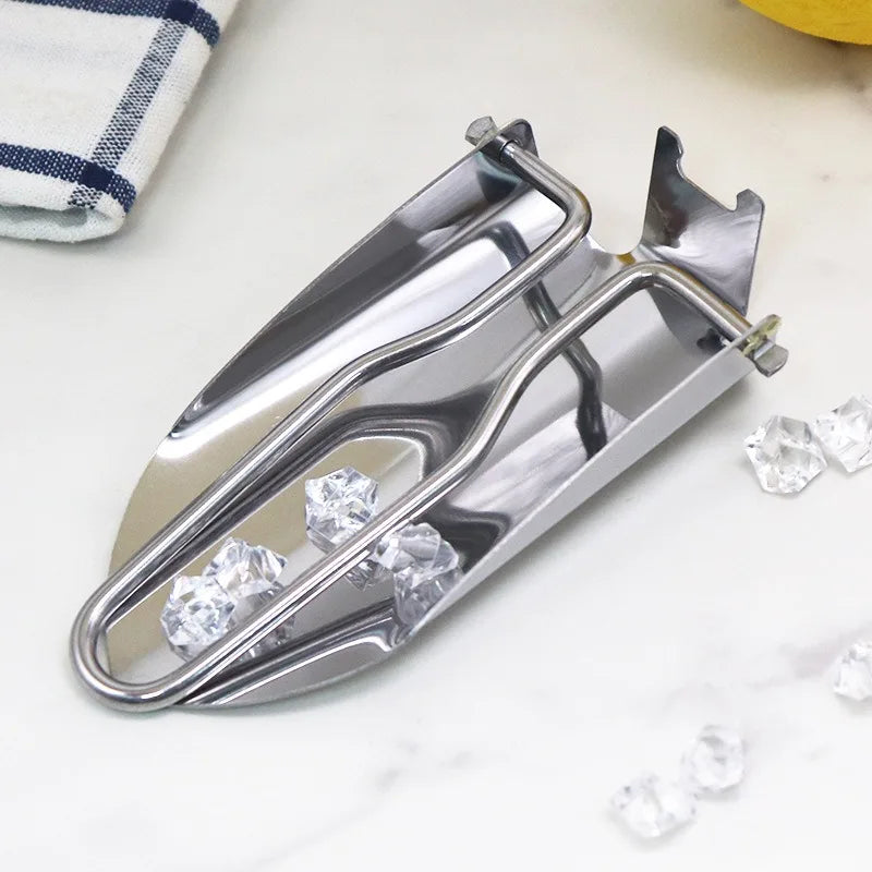 Stainless Steel Folding Ice Scoop – Bar & Kitchen Ice Shovel Kitchen Ice Scoop Oasis Select