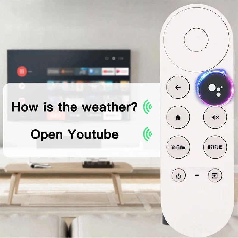 4k Voice Remote Remote For SnowHD TV Home Entertainment Convenient Size Effortless Navigation Home Entertainment Setup Oasis Select