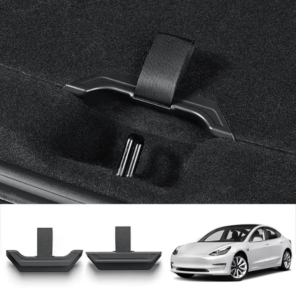Tesla Model Y Trunk Lid Handle – ABS Drawstring Cover Opener