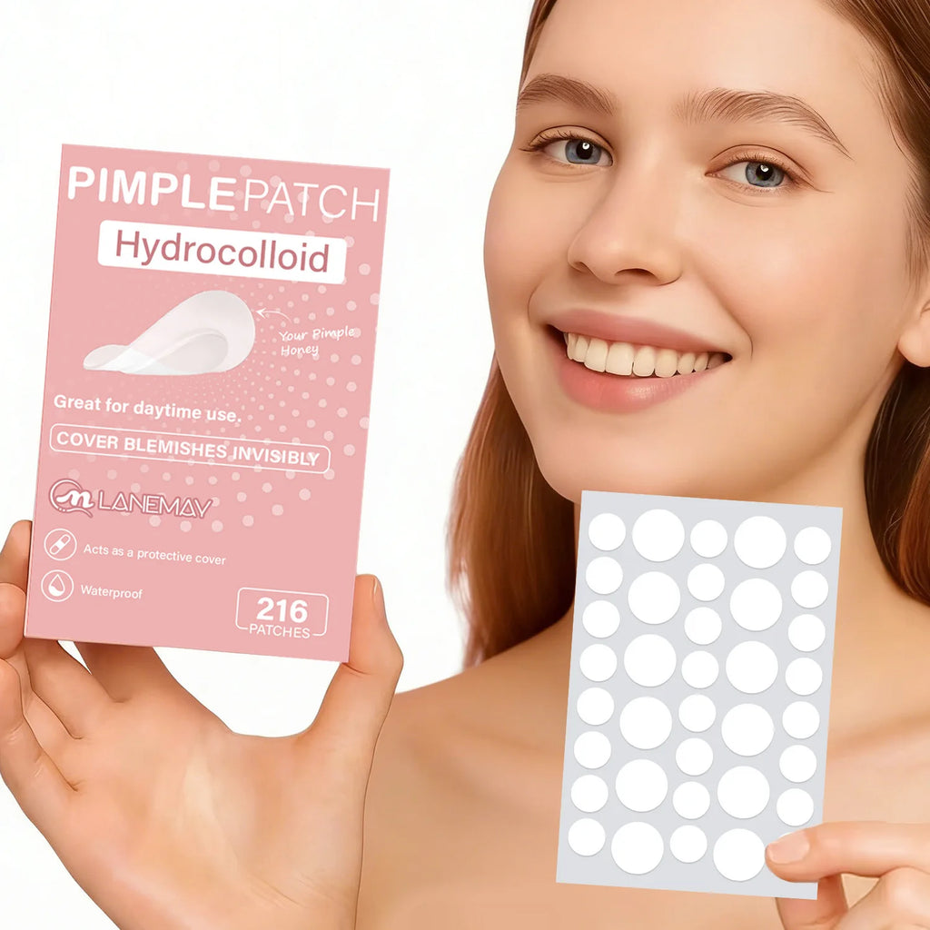 Hydrocolloid Acne Patches – 96-Count Invisible Spot Treatment Acne Spot Patches Oasis Select