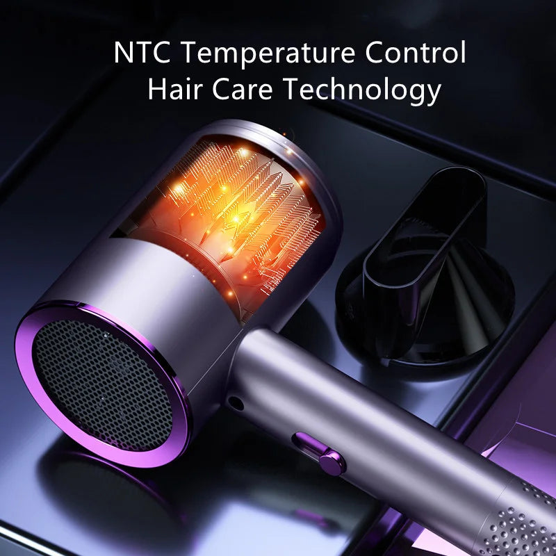 High-speed electric turbine air blower Low noise constant temperature fast drying portable negative ion hair dryer Oasis Select
