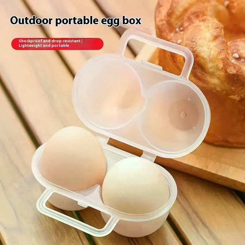Anti-Shock Camping Egg Holder Box | Portable Travel Egg Tray