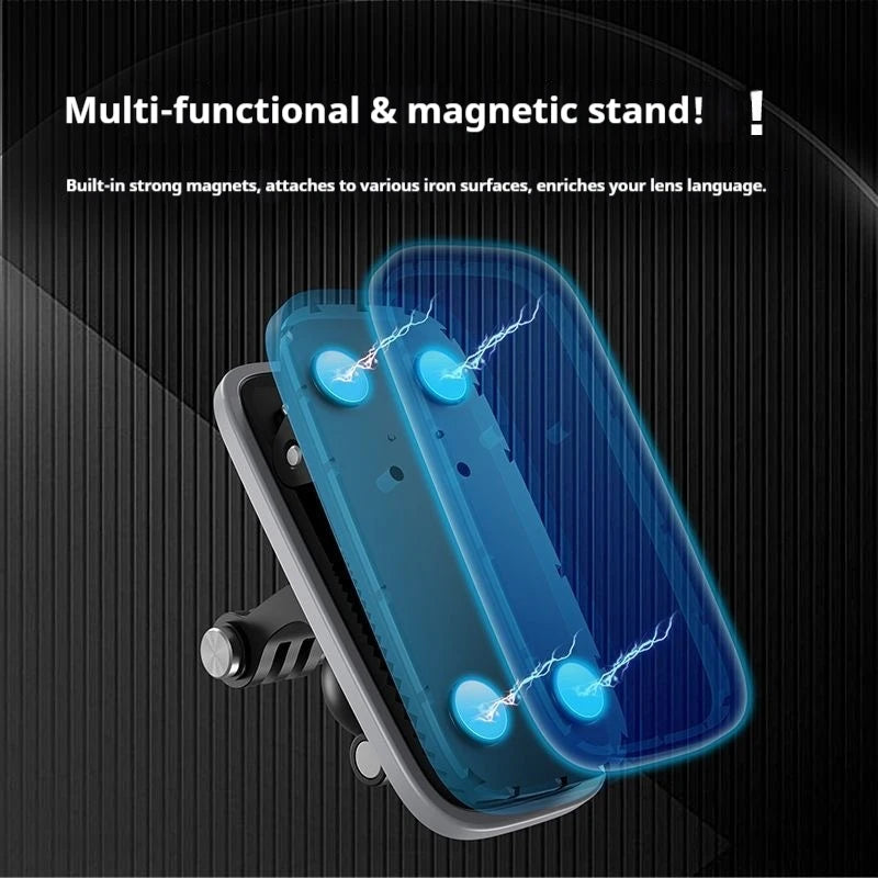 360° Magnetic Backpack Clip Mount for DJI Osmo & GoPro