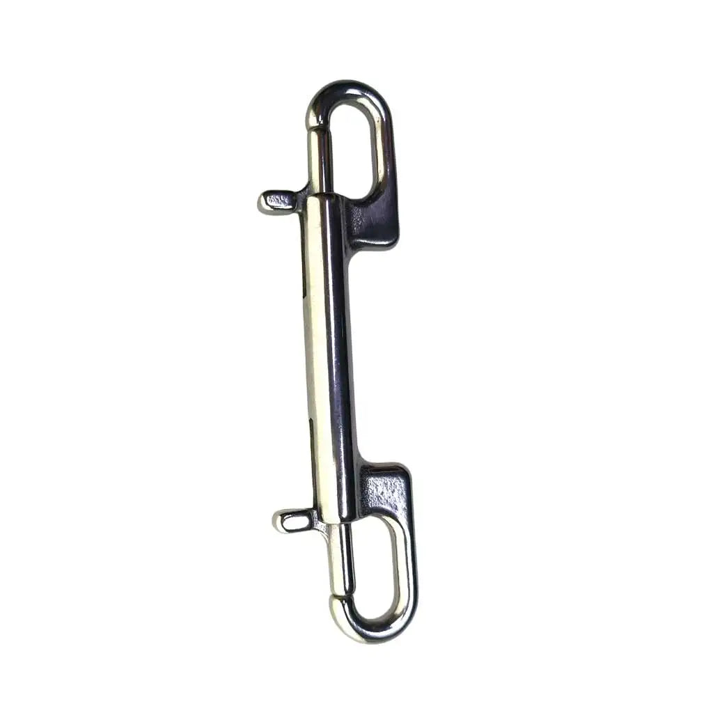 120mm Scuba Dive 316 Stainless Steel Swivel Double End Snap Hook For Diving Reel DSMB Sausage Clip Dive Gear Oasis Select