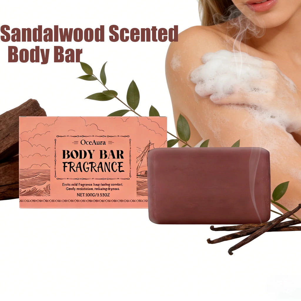 Hoygi Sandalwood Soap Bar – Natural Moisturizing Body Cleanser Body Bar Soap Oasis Select