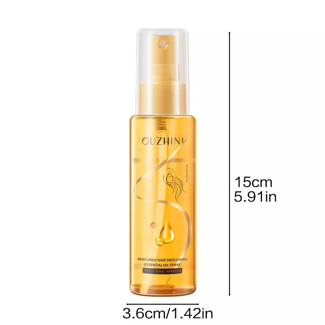 Fragrance Hair Care Essential Oil Spray, Fragrance Hair Conditioner, Smooth Hair Care Essential Oil to Prevent Frizz, Moisturizing and Nourishing, Long-Lasting Fragrance Hair Care Essential Oil Spray 100Ml/Bottle-1 Bottle Oasis Select