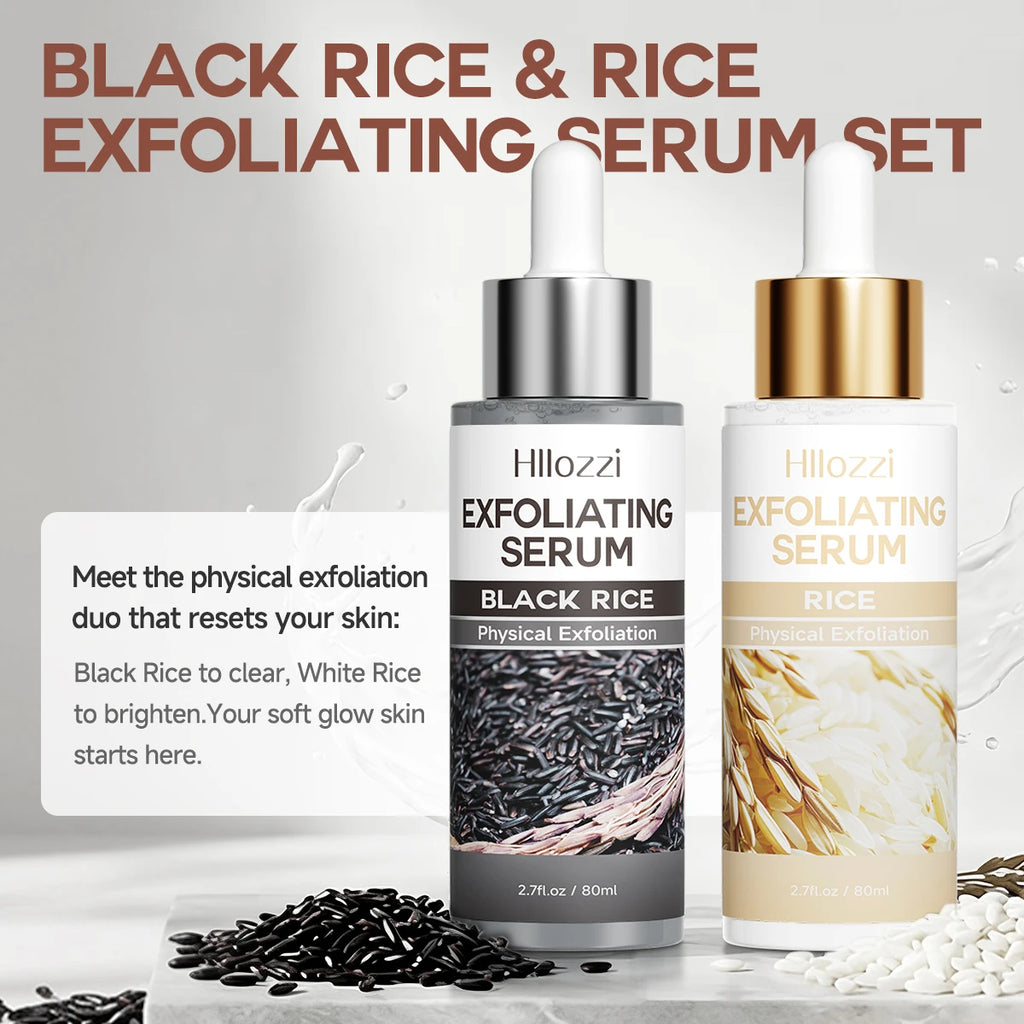Rice and black rice exfoliating gel deeply cleanses, moisturizes, and removes surface dirt. Oasis Select