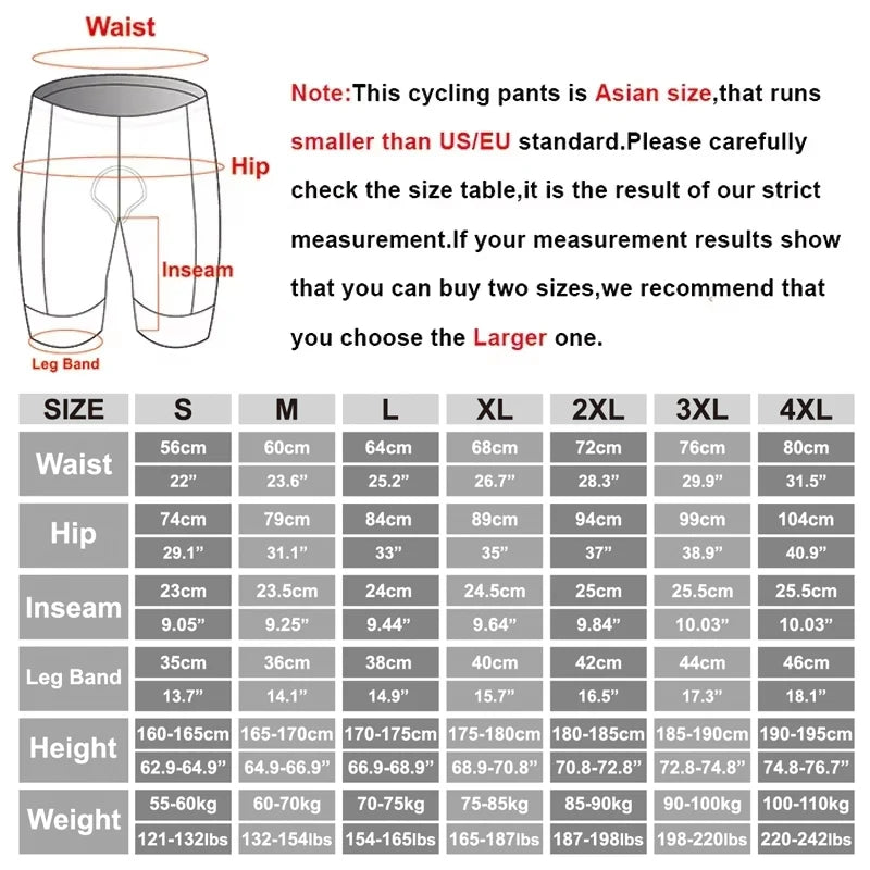 X-TIGER Cycling Bib Shorts 5D Gel Pad Mountain Bike Shorts Bretelle Pockets Outdoor Breathable UPF50+ Bike Tight Bicycle Shorts Oasis Select